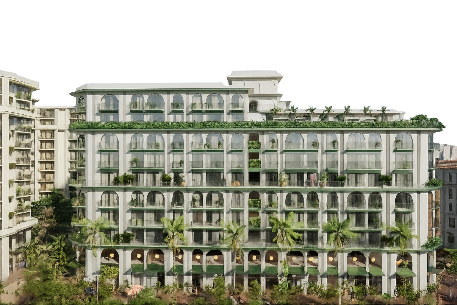 La Central City Flats, apartahotel con apartamentos en venta en Santa Ana dentro del desarrollo Gran Central.